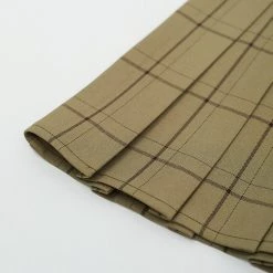 Peachiie Shop Bottoms Aesthetic Grid Pleated Skirts