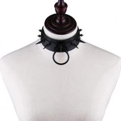 Peachiie Shop KAWAIICORE Goth Spiked O-Ring Choker NEW