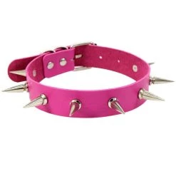 Peachiie Shop Punk Baby Spiked Choker (8 Colours)