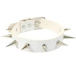 Peachiie Shop Punk Baby Spiked Choker (8 Colours)