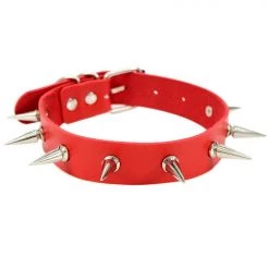 Peachiie Shop Punk Baby Spiked Choker (8 Colours)