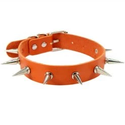 Peachiie Shop Punk Baby Spiked Choker (8 Colours)