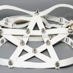 Peachiie Shop Pentagram Garter Chokers & Garters