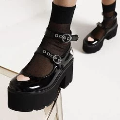 Aliexpress Cute Mary Jane Pink Heart Platform Shoes NEW