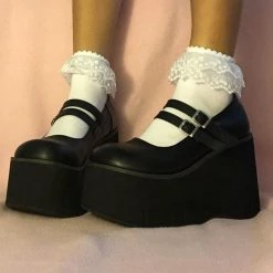 Aliexpress Gothic Doll Super THICC Platform Shoes