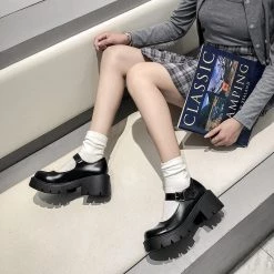 Aliexpress CHUNKY Goth Mary Jane Shoes NEW