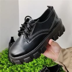 Aliexpress NEW Lace-up Oxford Style Schoolgirl Chunky Platform Shoes