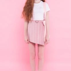 Aliexpress NEW PASTEL Heart Buckle Plaid High Waisted Skirt ( 3 Colours) 38 Aliexpress NEW PASTEL Heart Buckle Plaid High Waisted Skirt ( 3 Colours)