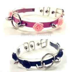 Aliexpress NEW Matilda Rose O-Ring Adjustable Spiked Choker (6 Colours)