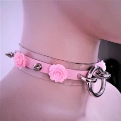Aliexpress NEW Matilda Rose O-Ring Adjustable Spiked Choker (6 Colours)