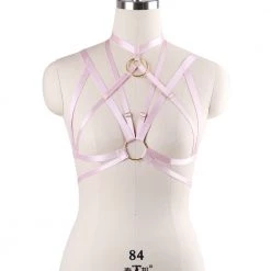 Aliexpress NEW 'Evalynn' O-Ring Stretchy Cage Bra Harness 9 Colours