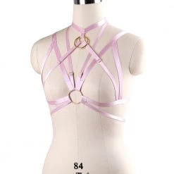 Aliexpress NEW 'Evalynn' O-Ring Stretchy Cage Bra Harness 9 Colours