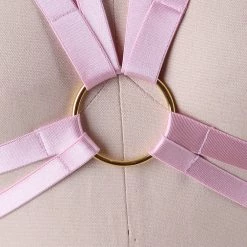 Aliexpress NEW 'Evalynn' O-Ring Stretchy Cage Bra Harness 9 Colours