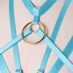 Aliexpress NEW 'Evalynn' O-Ring Stretchy Cage Bra Harness 9 Colours