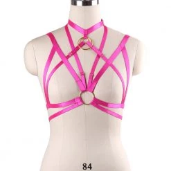 Aliexpress NEW 'Evalynn' O-Ring Stretchy Cage Bra Harness 9 Colours