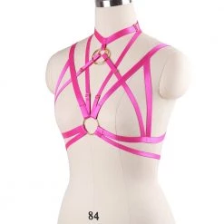 Aliexpress NEW 'Evalynn' O-Ring Stretchy Cage Bra Harness 9 Colours