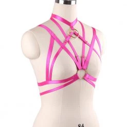 Aliexpress NEW 'Evalynn' O-Ring Stretchy Cage Bra Harness 9 Colours