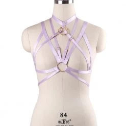 Aliexpress NEW 'Evalynn' O-Ring Stretchy Cage Bra Harness 9 Colours