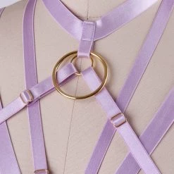 Aliexpress NEW 'Evalynn' O-Ring Stretchy Cage Bra Harness 9 Colours
