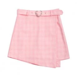 Aliexpress NEW PASTEL Heart Buckle Plaid High Waisted Skirt ( 3 Colours) 33 Aliexpress NEW PASTEL Heart Buckle Plaid High Waisted Skirt ( 3 Colours)