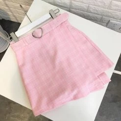 Aliexpress NEW PASTEL Heart Buckle Plaid High Waisted Skirt ( 3 Colours) 26 Aliexpress NEW PASTEL Heart Buckle Plaid High Waisted Skirt ( 3 Colours)