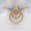 Aliexpress ALIEN Harajuku Holographic Spike Choker NEW