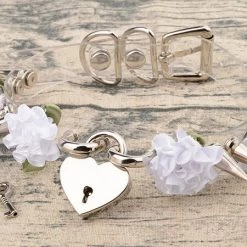 Aliexpress ANGEL Kawaii Transparent Floral Heart Locket Choker (12 Colours)