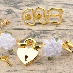 Aliexpress ANGEL Kawaii Transparent Floral Heart Locket Choker (12 Colours)