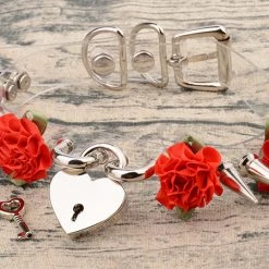 Aliexpress ANGEL Kawaii Transparent Floral Heart Locket Choker (12 Colours)