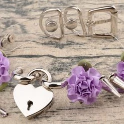 Aliexpress ANGEL Kawaii Transparent Floral Heart Locket Choker (12 Colours)