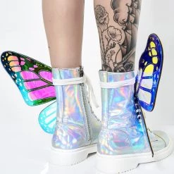 Aliexpress HOLO BUTTERFLY Rainbow Sneaker Boots