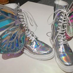Aliexpress HOLO BUTTERFLY Rainbow Sneaker Boots