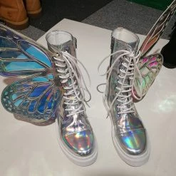 Aliexpress HOLO BUTTERFLY Rainbow Sneaker Boots