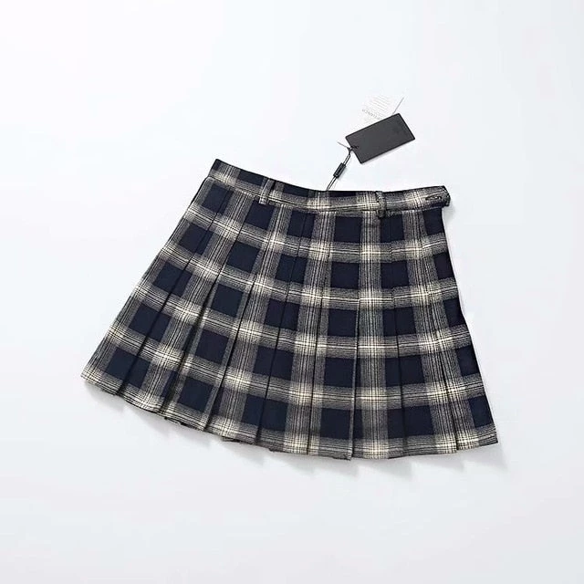 Aliexpress NEW 'Hannah' Heavy Cotton Goth Plaid Pleated Mini Skirt In 3 Colours 2 Aliexpress NEW 'Hannah' Heavy Cotton Goth Plaid Pleated Mini Skirt In 3 Colours