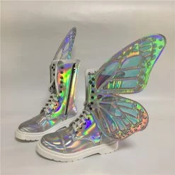 Aliexpress HOLO BUTTERFLY Rainbow Sneaker Boots