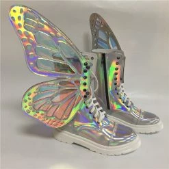 Aliexpress HOLO BUTTERFLY Rainbow Sneaker Boots