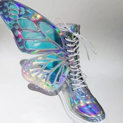 Aliexpress HOLO BUTTERFLY Rainbow Sneaker Boots