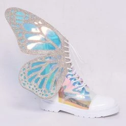 Aliexpress HOLO BUTTERFLY Rainbow Sneaker Boots