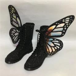 Aliexpress HOLO BUTTERFLY Rainbow Sneaker Boots