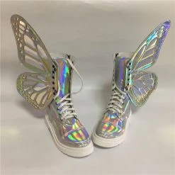 Aliexpress HOLO BUTTERFLY Rainbow Sneaker Boots