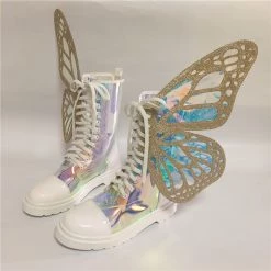 Aliexpress HOLO BUTTERFLY Rainbow Sneaker Boots
