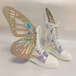 Aliexpress HOLO BUTTERFLY Rainbow Sneaker Boots