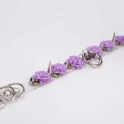 Aliexpress MARIA Transparent Spiked Floral O Ring Choker (6 Colours) NEW