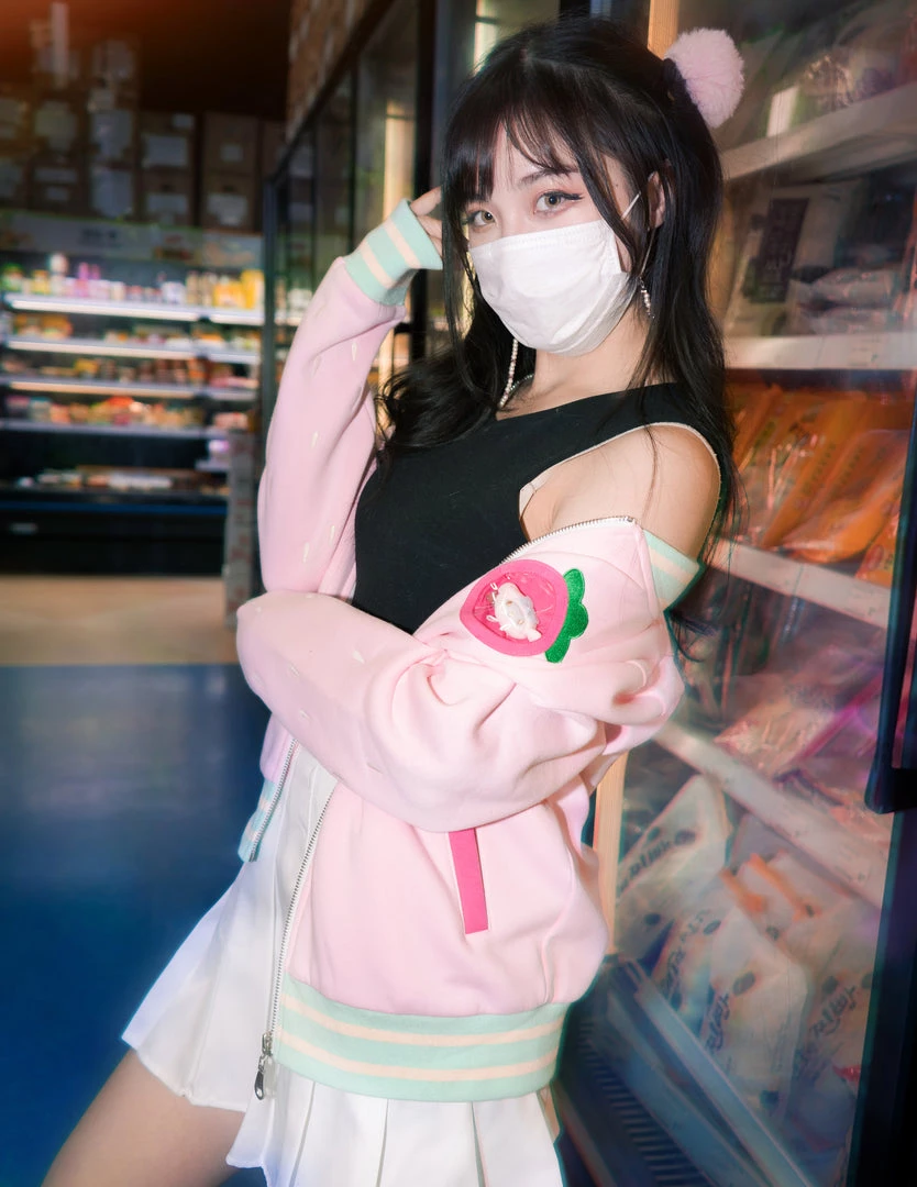 Peachiie Shop Strawberry Baby Ita Jacket 2 Peachiie Shop Strawberry Baby Ita Jacket