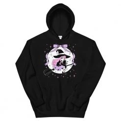 Printify LILITH The Witch Hoodie (Black)