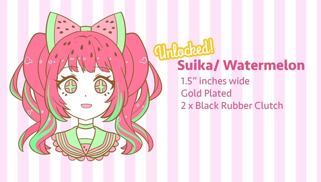 Peachiieshop NEW Fruity Cutie Hard Enamel Pins 18 Peachiieshop NEW Fruity Cutie Hard Enamel Pins